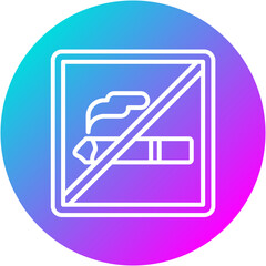 No Smoking Allowed Icon