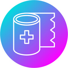 Fototapeta premium Bandages Icon