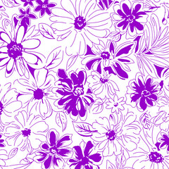 Abstract Flower background suitable for home decore and wallpaper purpose