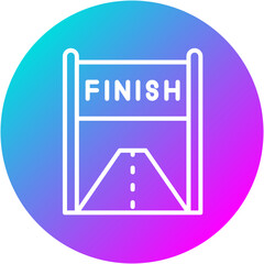 Finish Line Icon