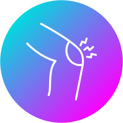 Knee Pain Icon