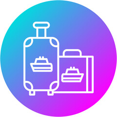 Cruise Suitcase Icon