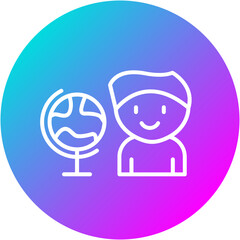 Kids Globe Icon