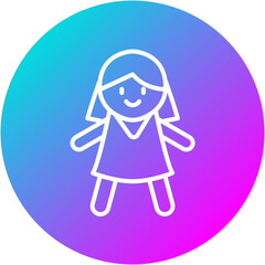 Toy Doll Icon