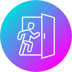 Emergency Exit Icon