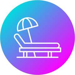Beach Chair Icon