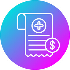Hospital Bill Icon