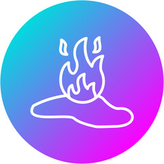 Oil Flame Icon