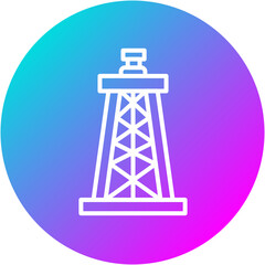 Refinery Tower Icon