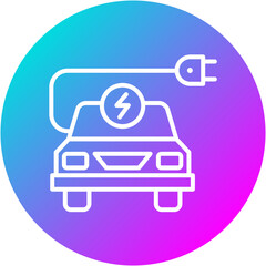 Electric Car Icon