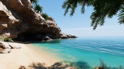 Fototapeta premium Secluded Beach Cove