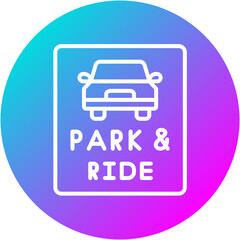 Park and Ride Icon