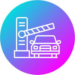 Parking Gate Icon