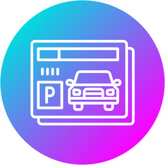 Parking Permit Icon