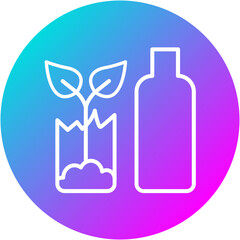 Upcycled Glassware Icon