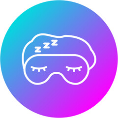 Sleep Mask Icon