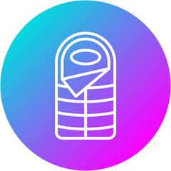 Sleeping Bag Icon