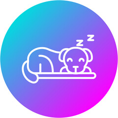 Sleeping Dog Icon