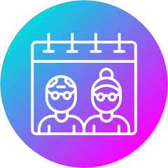 Grandparents Day Icon