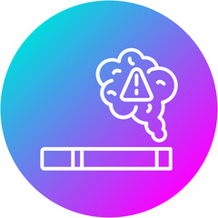 Smoking Hazards Icon