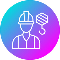 Crane Operator Icon