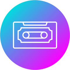 Obraz premium Tape Drive Icon