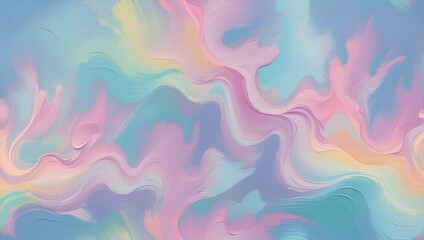 Obraz premium Soft Abstract Background with Pastel Gradient Blending paint, Smooth Textures, and Dreamy Atmosphere watercolor – Dreamy Acrylics, Wallpaper