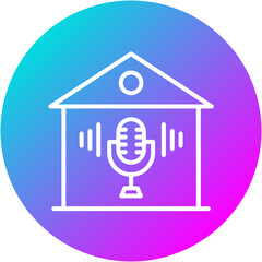 Voice Command Center Icon