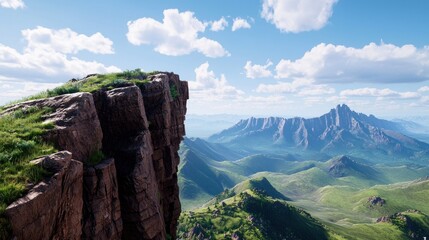 Majestic Mountaintop Vista