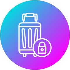 Travel Lock Icon