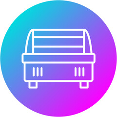 Ice Cream Display Case Icon