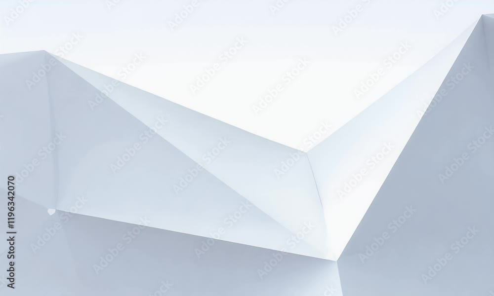 Poster abstract 4k geometric background animation with a soft white blurred gradient cycle in slow motion.