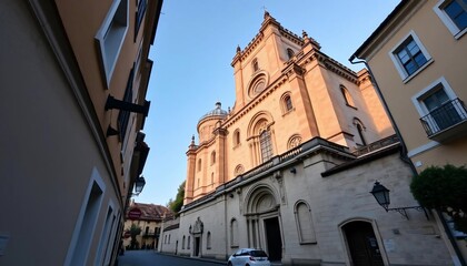 Majestic Cathedral in Cityscape