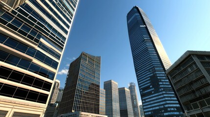 Obraz premium Modern City Architecture