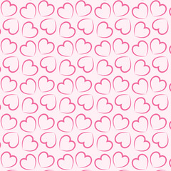 Creative love heart pattern background for print, valentine's day backdrop texture, romantic wedding design