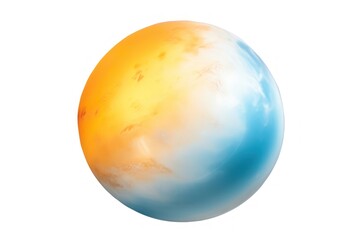Obraz premium Planet space globe egg.