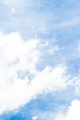 Obraz premium Bright Beautiful Blue Sky Background