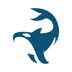 Orca logo icon design