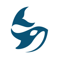 Orca logo icon design