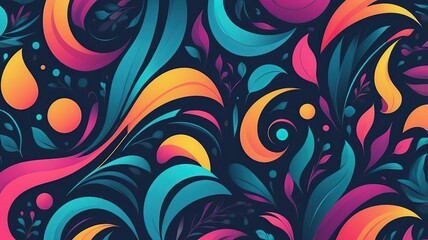 Clean vector patterns with soft gradients, suitable for corporate designs.