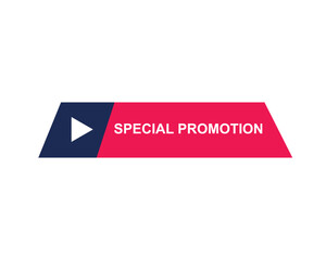 special promotion vector banner, special offers, special, promotion, winter holiday deals, mega sales, vector banner special promotion