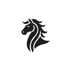 Horse head icon