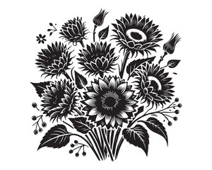 Sun flower ( Bundle) 5.eps