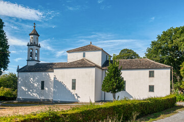 Fototapeta premium Begonte is a Spanish municipality located in the western part of the province of Lugo, in the autonomous community of Galicia. It belongs to the region of Tierra Llana.