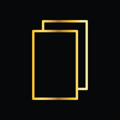  high quality modern gold color paper icon with minimalist design for digital and print projects
 Graphic Design Icons Making a Huge Impact on Visual Aesthetics