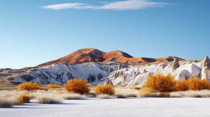 Colorful Desert Mountain Landscape
