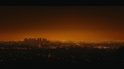 Nightfall over Los Angeles: A City of Lights