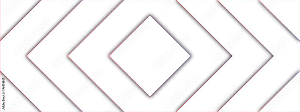 Poster symmetrical diamond-shaped line pattern. minimalist abstract geometric design in subtle gradient ton