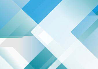 Fototapeta premium Tech concept minimal abstract geometric background. Vector graphic design