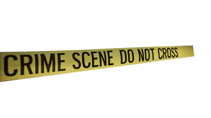 Crime Scene Do Not Cross Tape Isolated